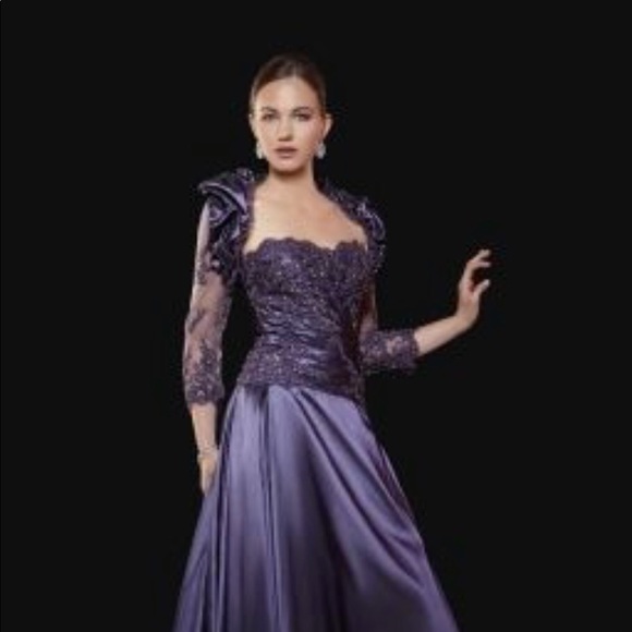 Gorgeous Demetrios Mother of Bride/Groom Gown - Picture 1 of 3